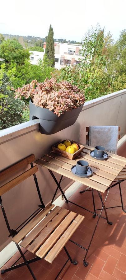 Michelet Studio Climatise Avec Balcon Et Parking Ferme Montpellier Exteriör bild